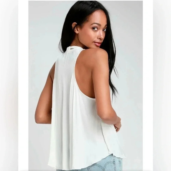 Free People Silky Top Blouse‎ NWT - Picture 5 of 9